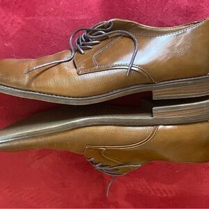 Apt 9 Men's Memory Foam Brown Leather Shoes